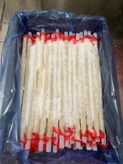 Boyaux de Mouton HALAL extra long sur Tubes Rigides - 75 tubes